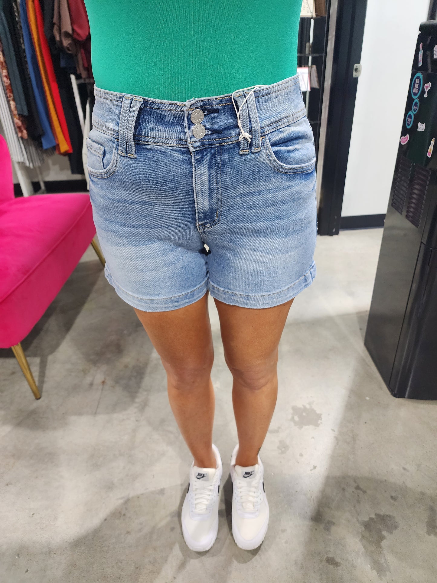 Lovervet Everything Is Awesome HW Denim Shorts