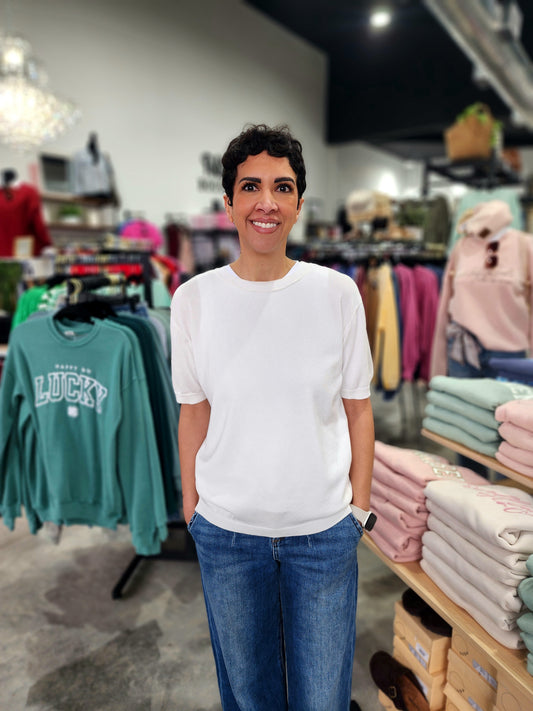 The Whisper White Top