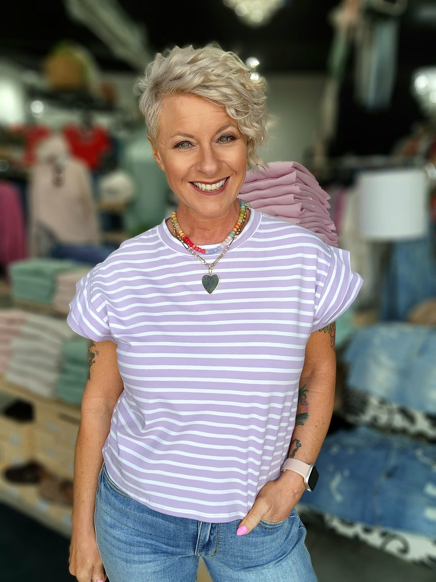 The Studio Striped Top