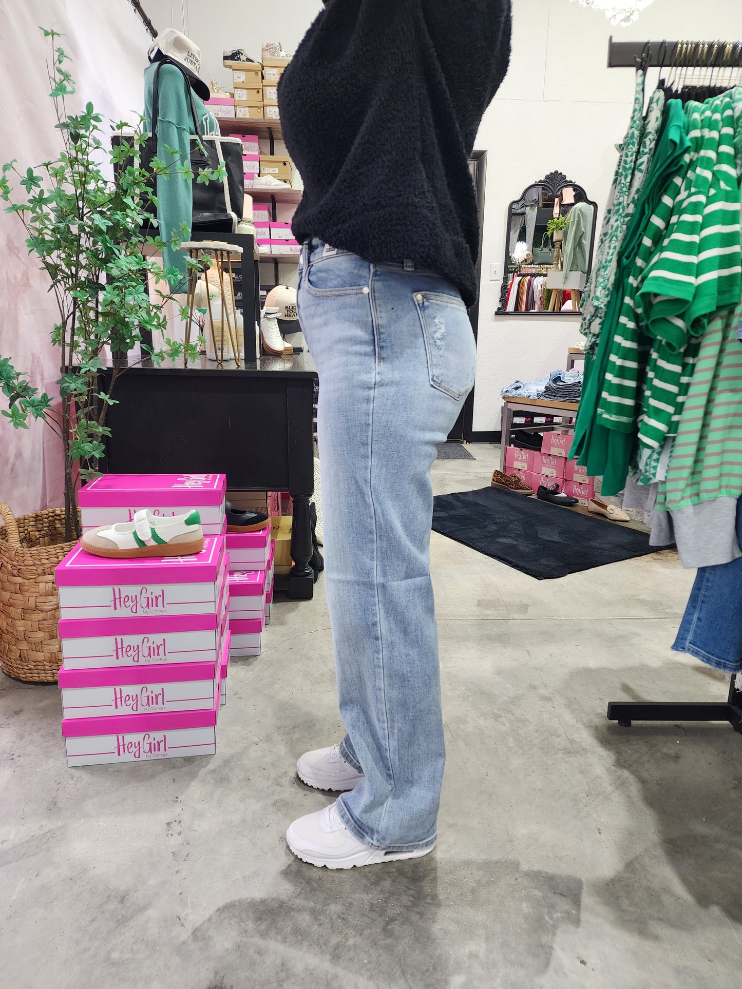 Judy Blue High Waist Straight Leg Jeans