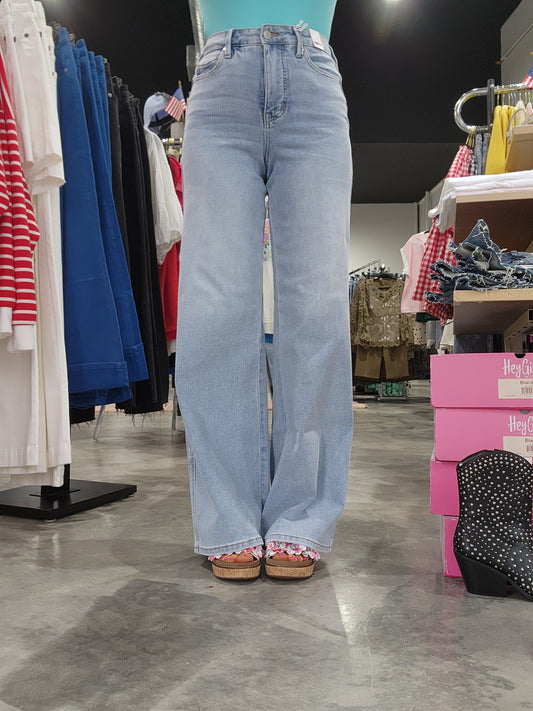 Judy Blue HW Retro Wide w/Curve Coin Pkt