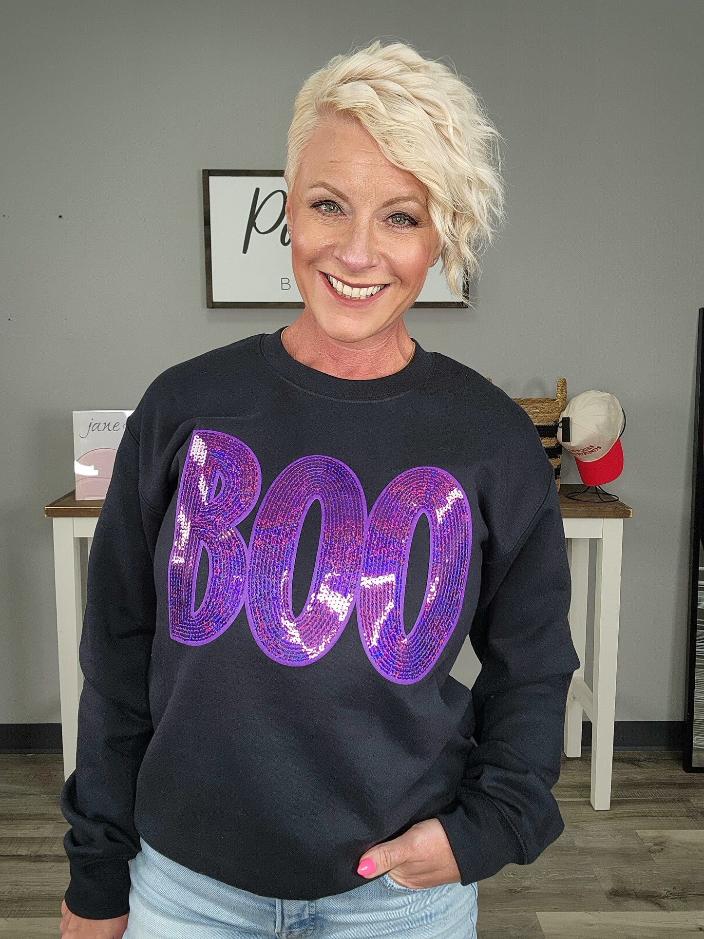 BOO Graphic Sweatshirt