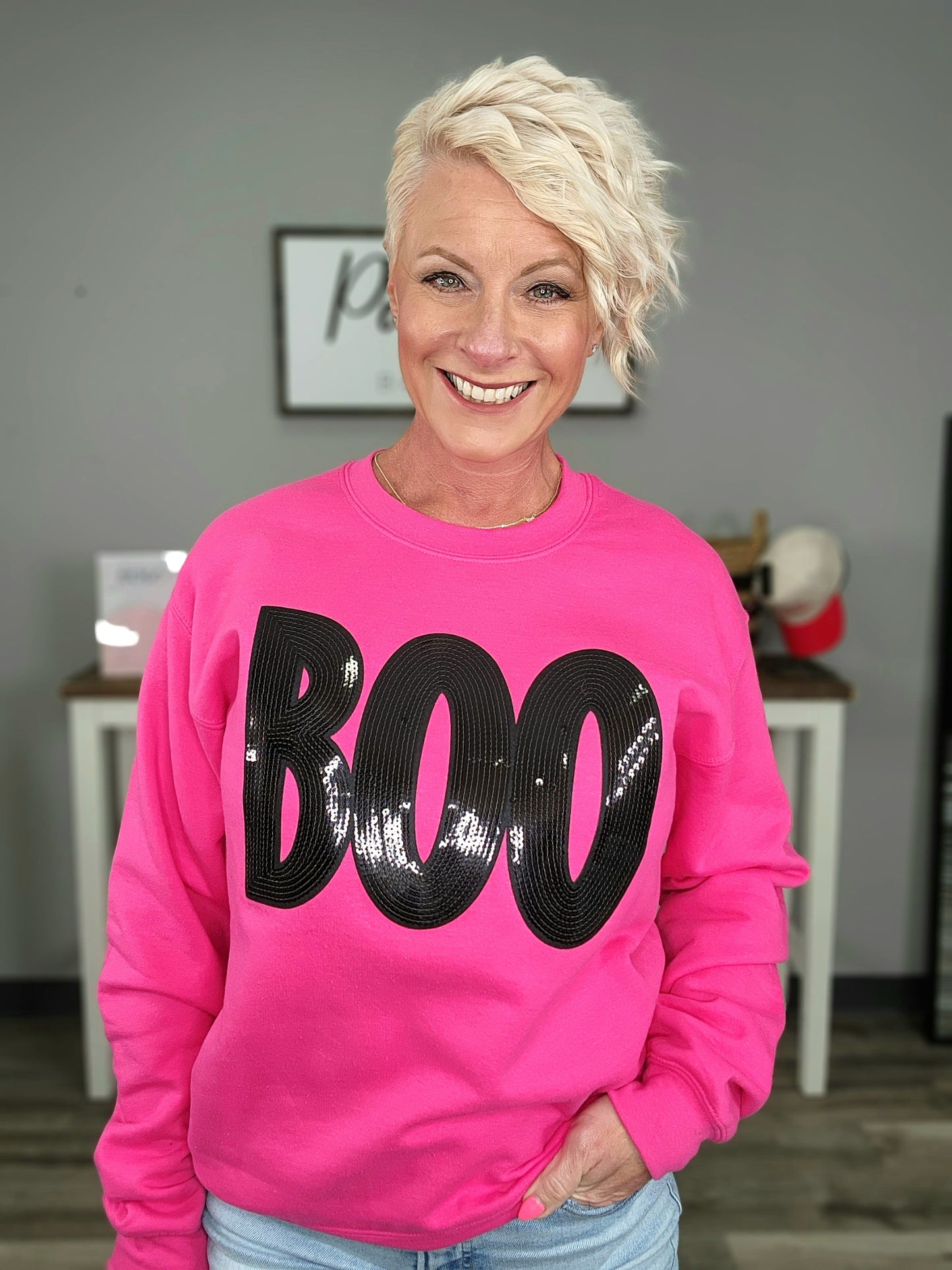 BOO Graphic Sweatshirt