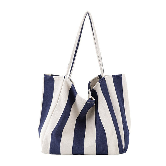 Striped Tote Bag