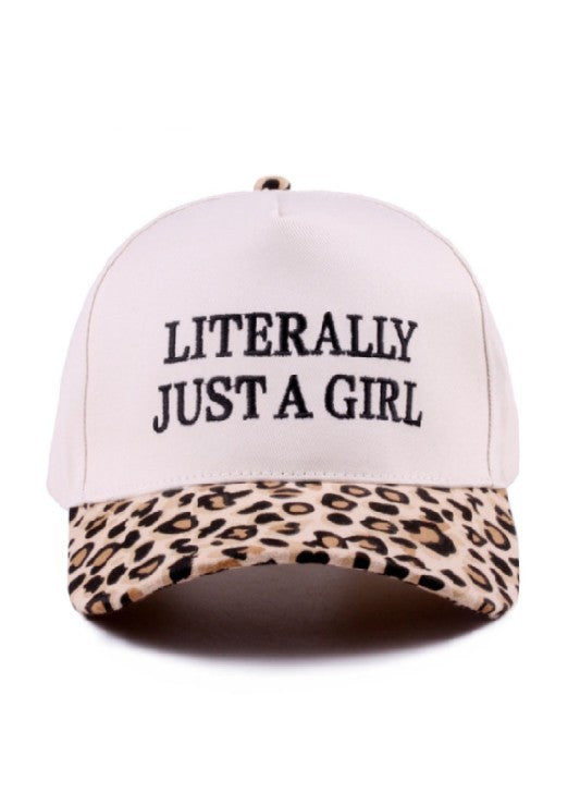 Literally Just a Girl Trucker Hat