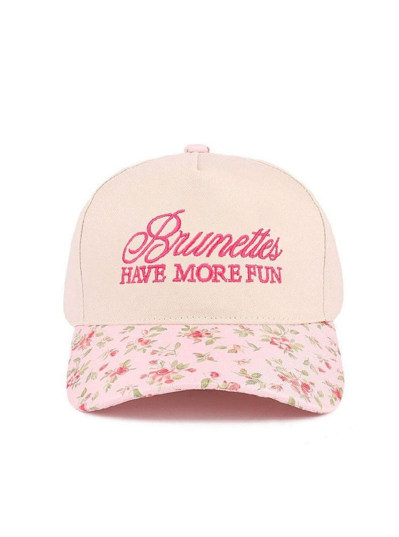 Brunettes Have More Fun Trucker Hat