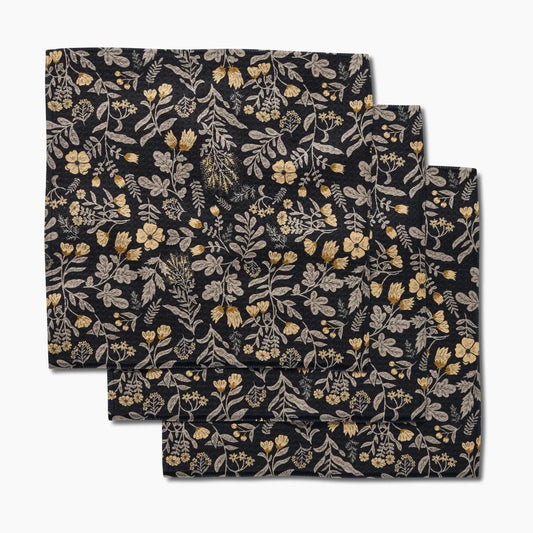 Geometry - Woodland Wildflowers Dishcloth Set