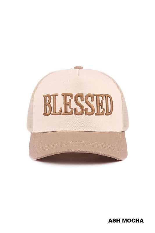 Blessed 2-Tone Trucker Hat