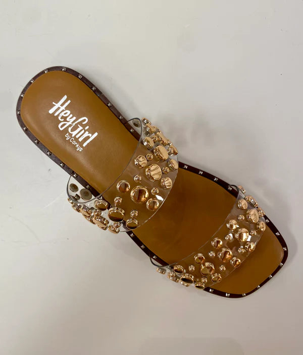 The Clear Magnet Sandals