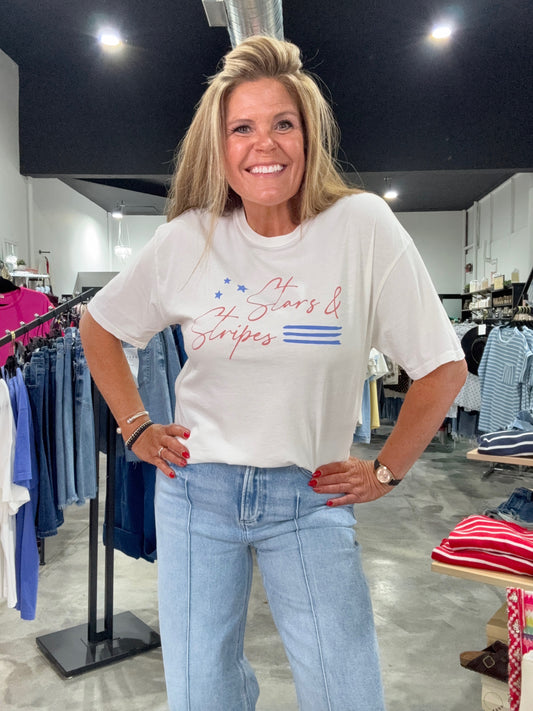 Stars & Stripes Graphic Tee