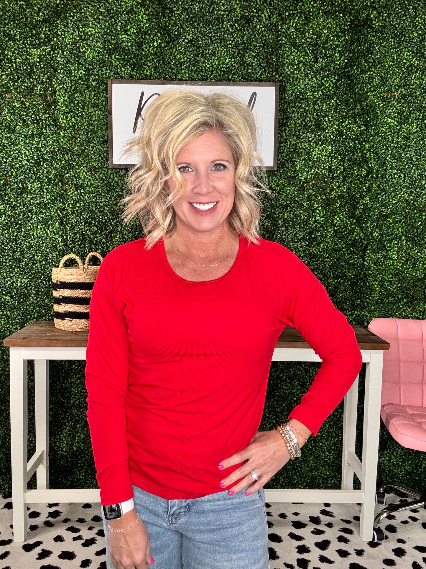 The Long Sleeve Miley Top