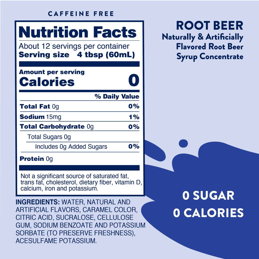 Jordan's Root Beer Float Sugar Free Skinny Syrup