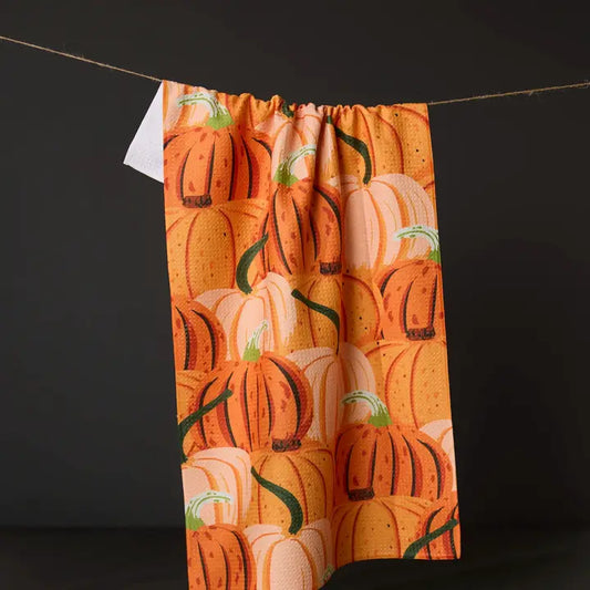 Geometry - Rows of Gourds Tea Towel
