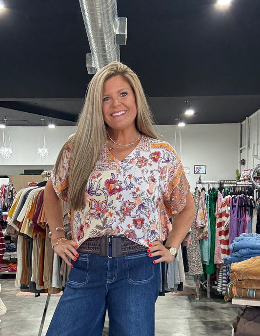 The Canyon Blossom Blouse