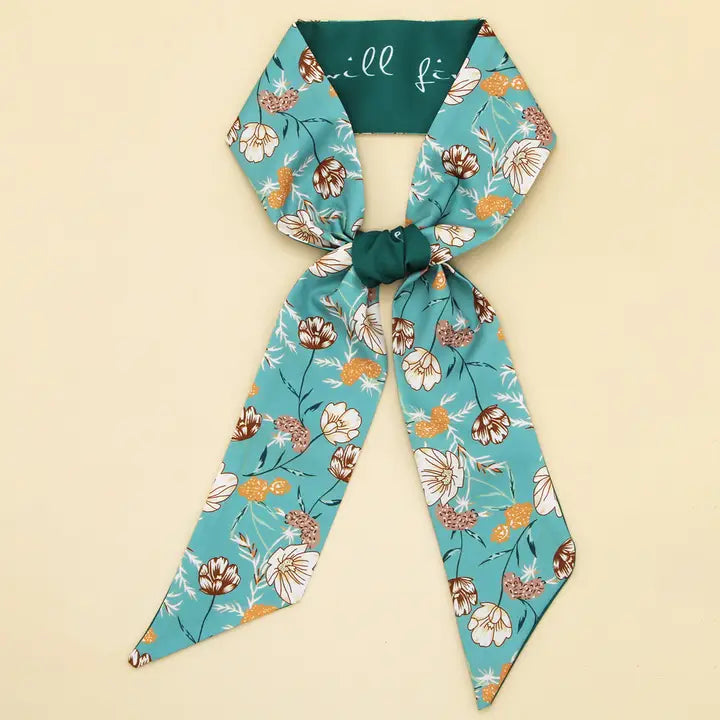 The Versatile Printed Scarf