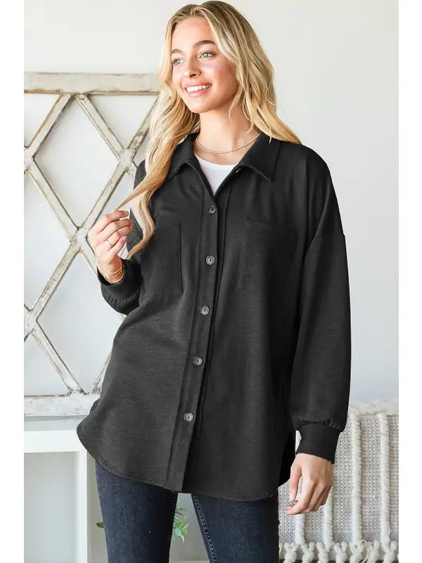 The Fall Shacket - Curvy