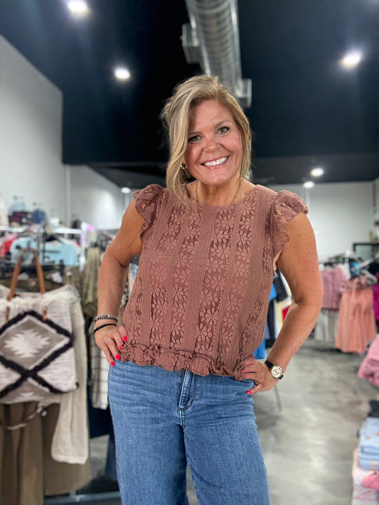 The Daisy Lace Top