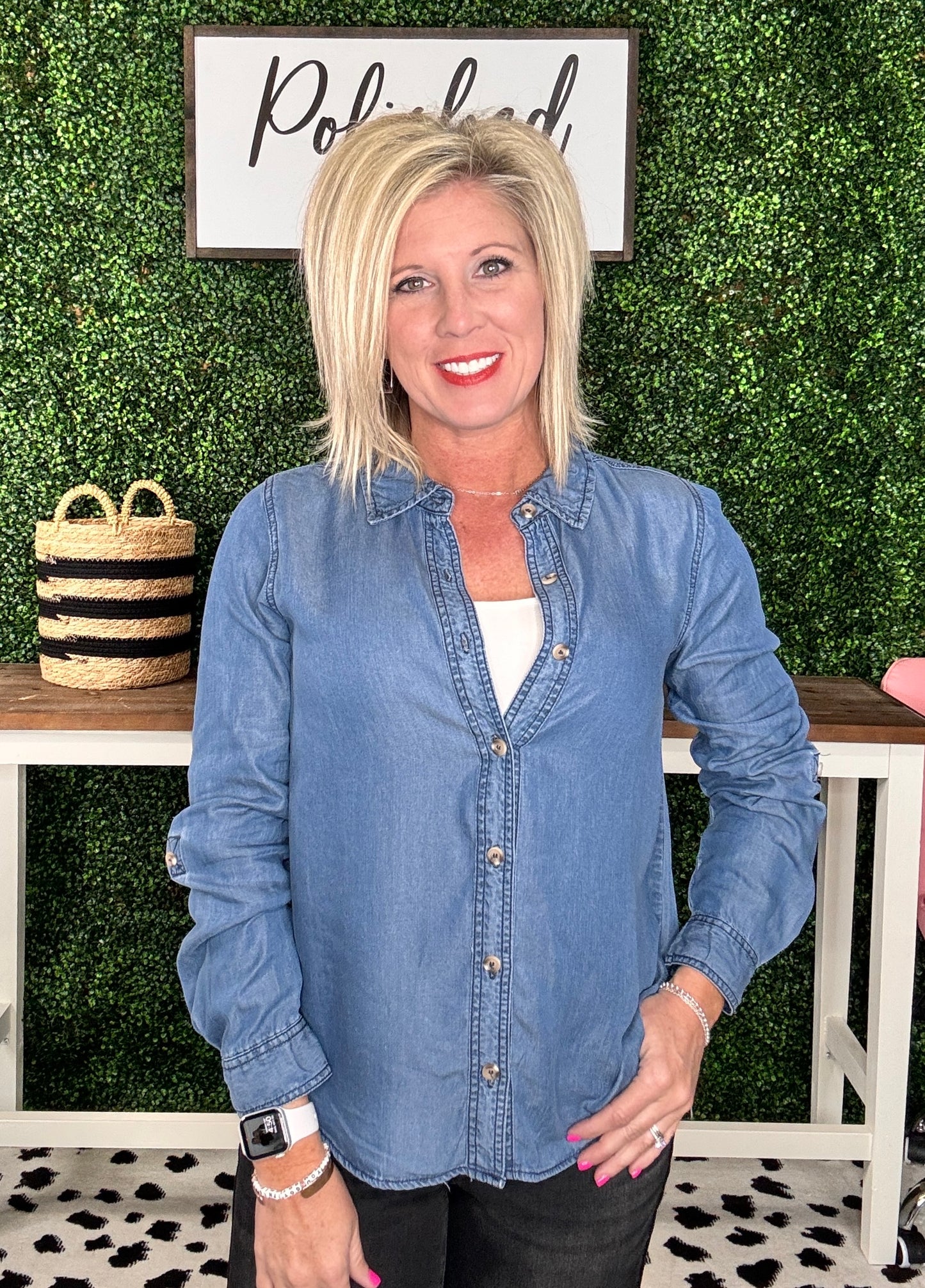 The Chambray Button Down