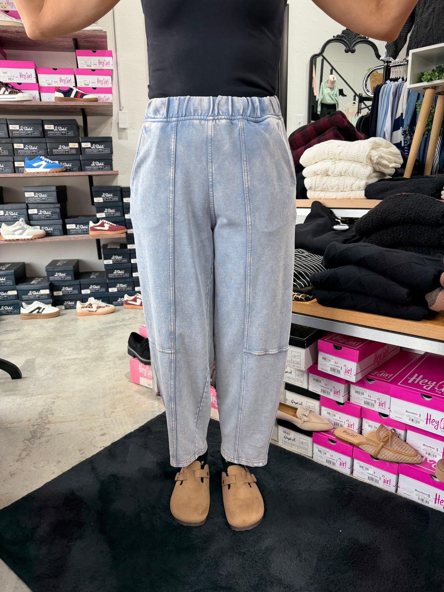 Acid Wash Joggers