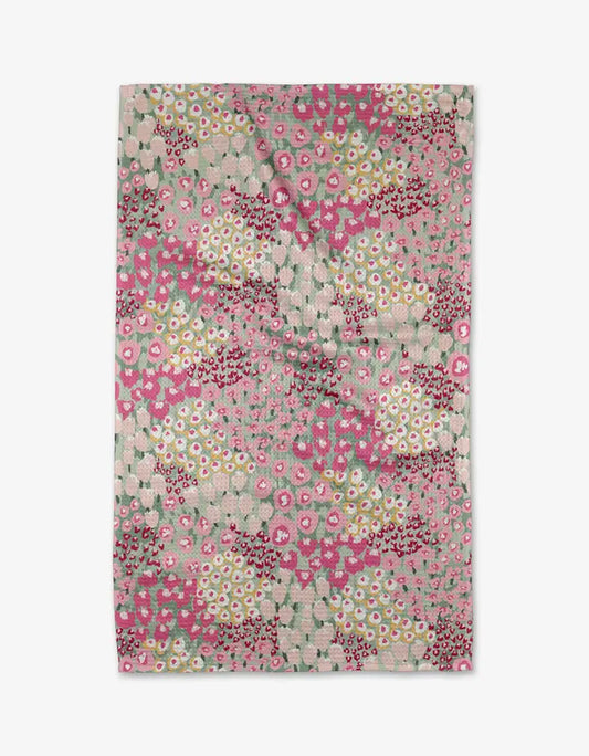 Geometry - Bloomed For Spring Tea Towel
