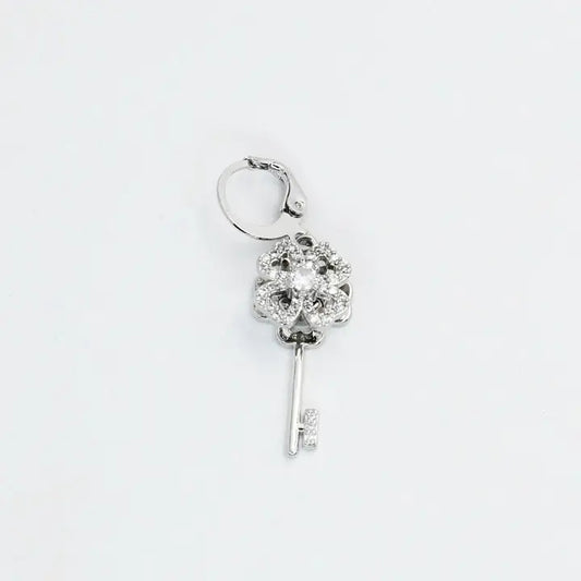 Flower Key Charm