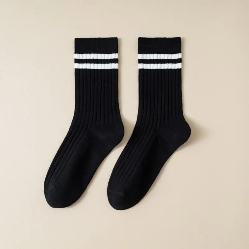 Stripe Half Crew Throwback Sock