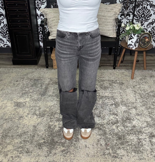 Mica Super High Wide Leg Jeans