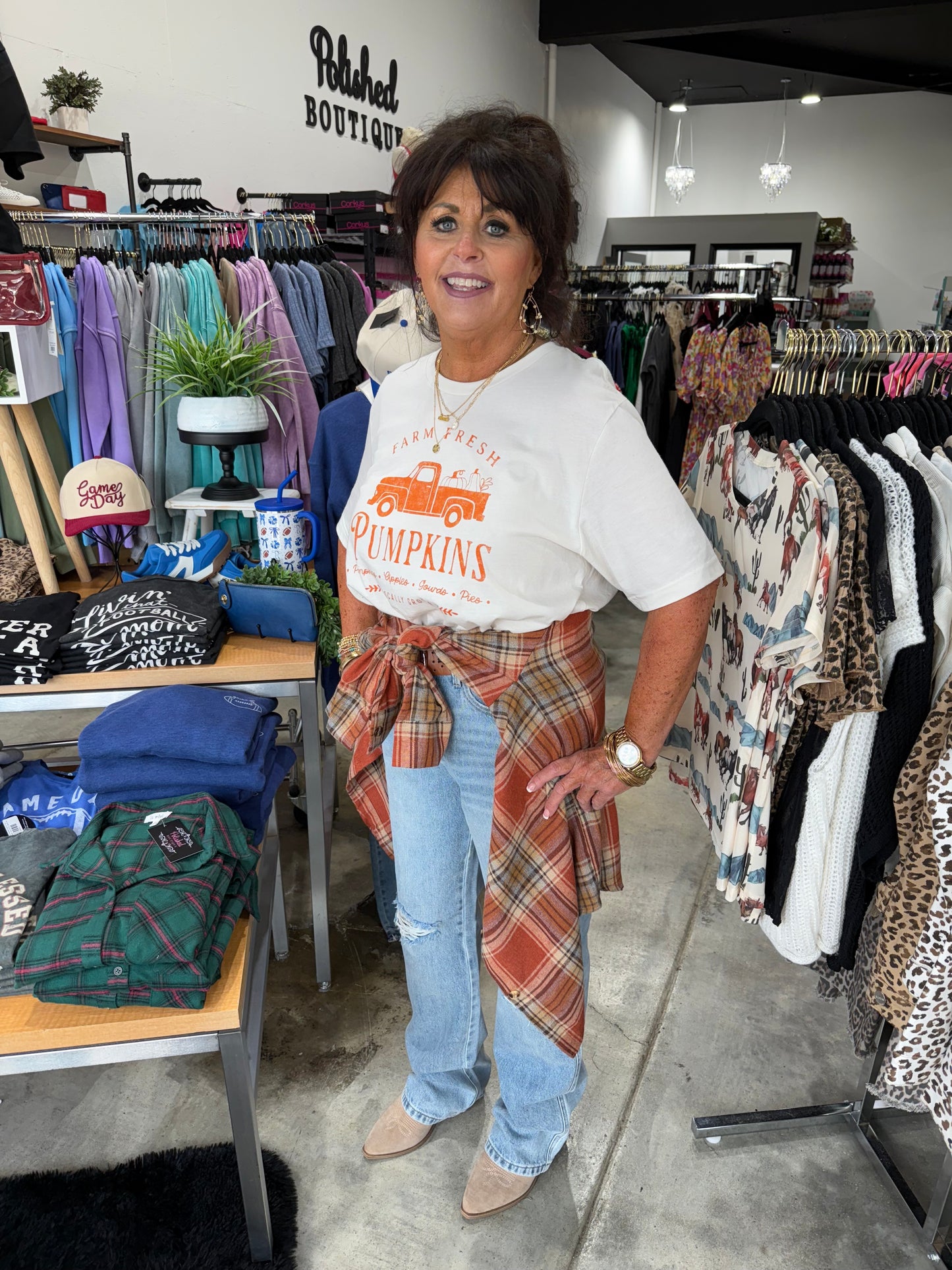 Farm Fresh Pumpkins Graphic Tee