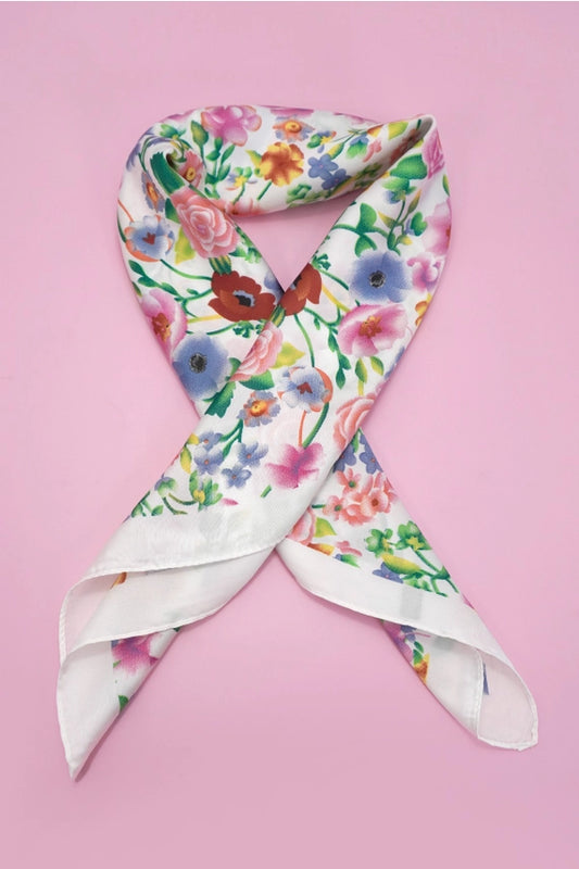 Floral Print Scarf