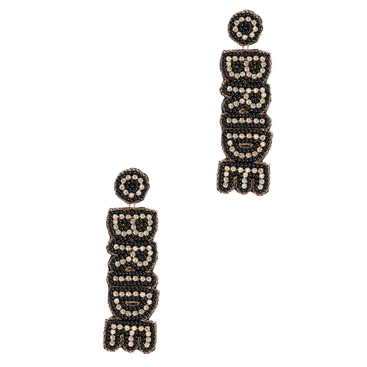 The Bride Beaded Earrings