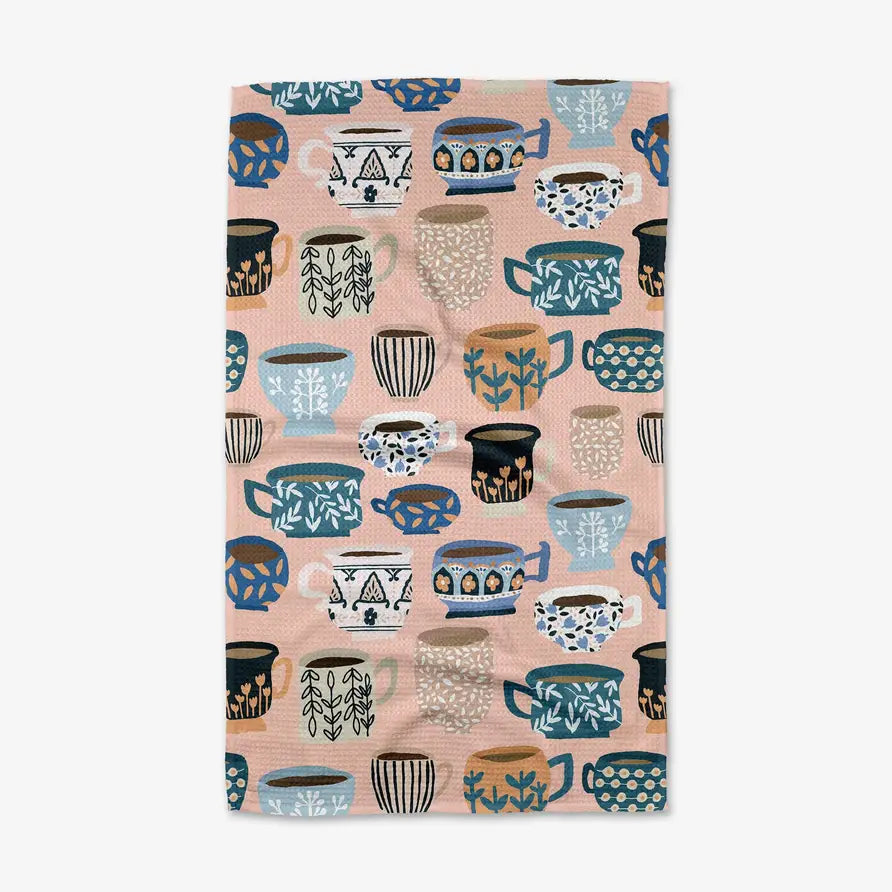 Geometry - Les Tasses Tea Towel