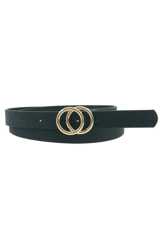 Thick Double Ring Belt