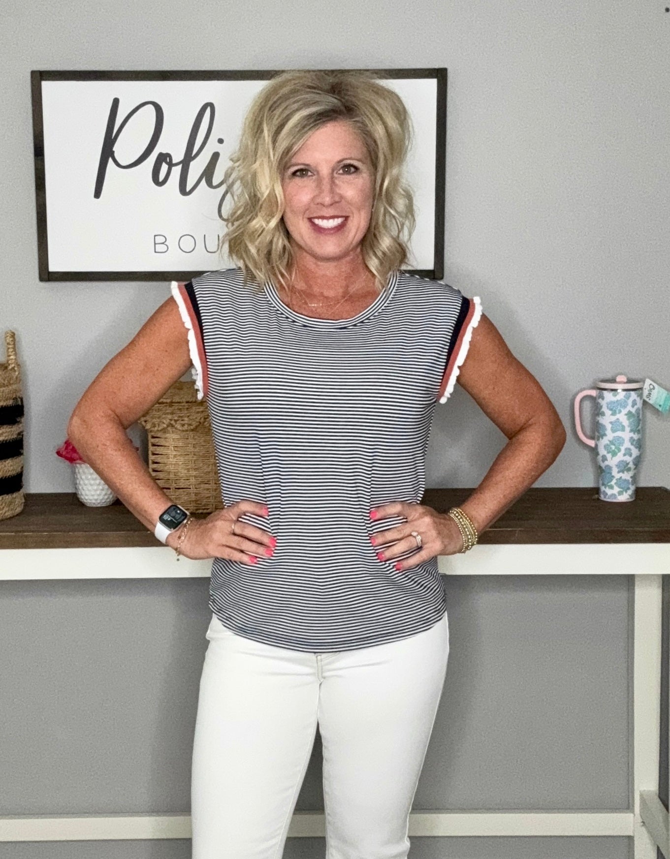 The Charlotte Striped Top