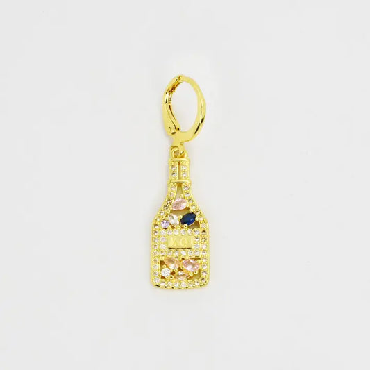 Cheers Gold Charm