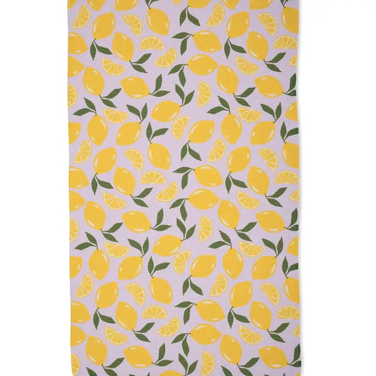 Geometry - Sweet Lemon Tea Towel