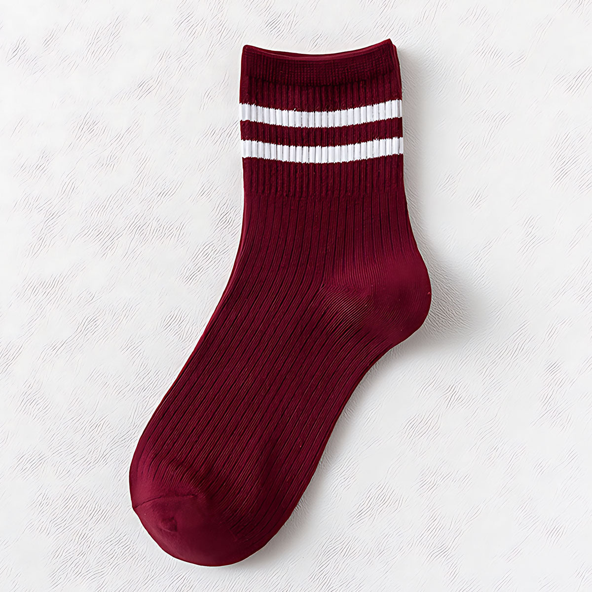 Two Stripe Mid Socks
