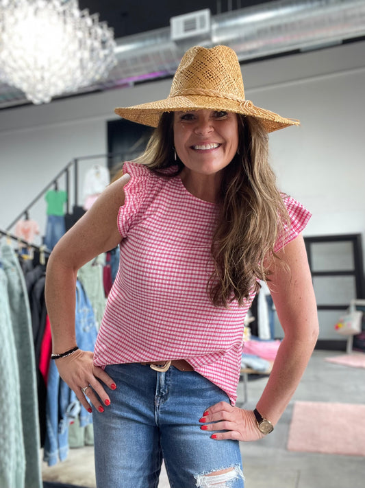 Meadow Breeze Ruffled Top