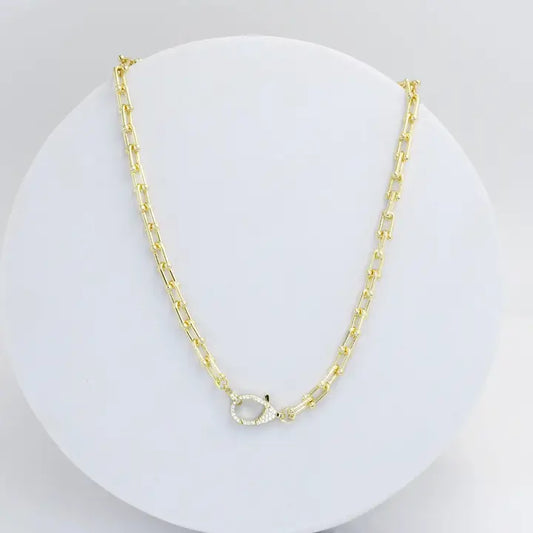 Radiant Lock Necklace