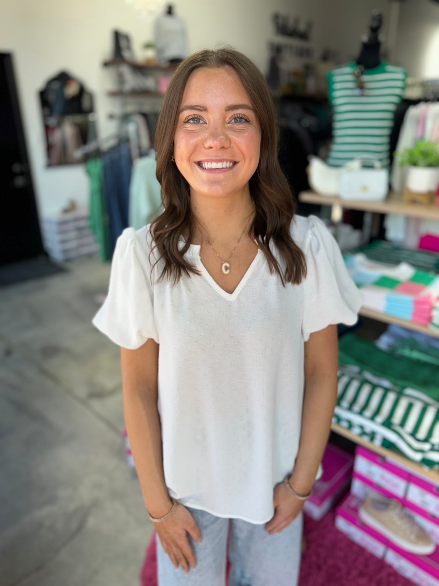 The Cassie Flow Top