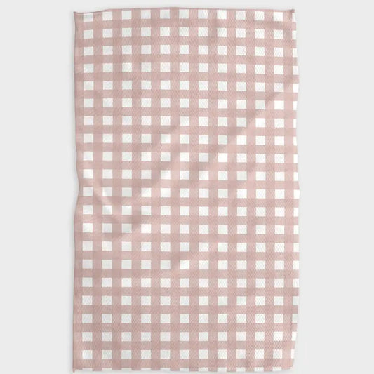 Geometry -  Gigi Dusty Rose Tea Towel