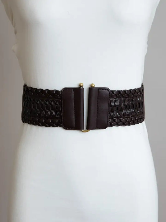 Braided Leather Belt