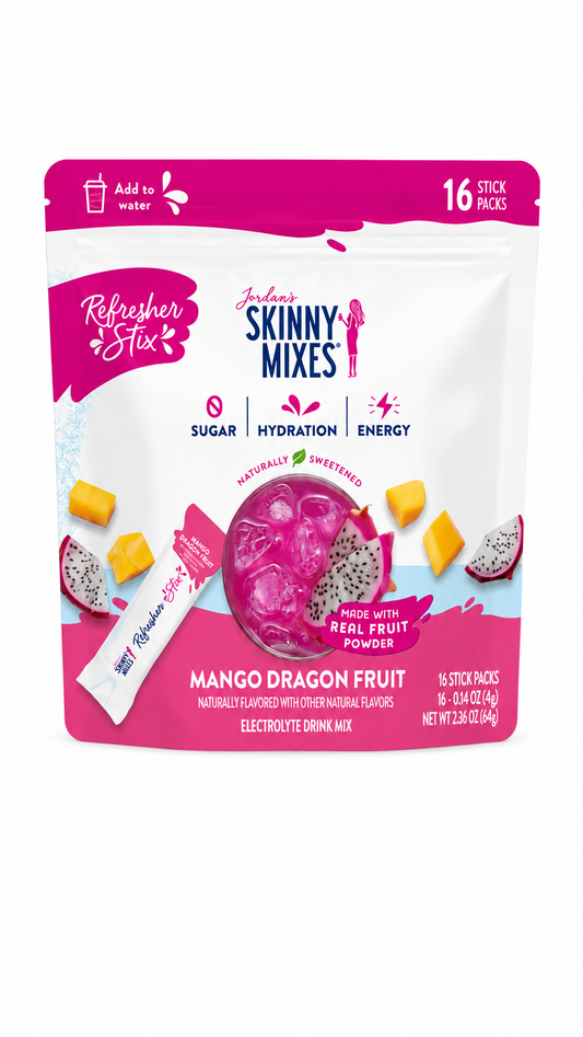 Jordan's Mango Dragon Fruit Refresher Stix