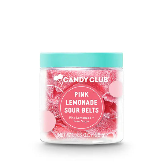 Candy Club Pink Lemonade Sour Belts