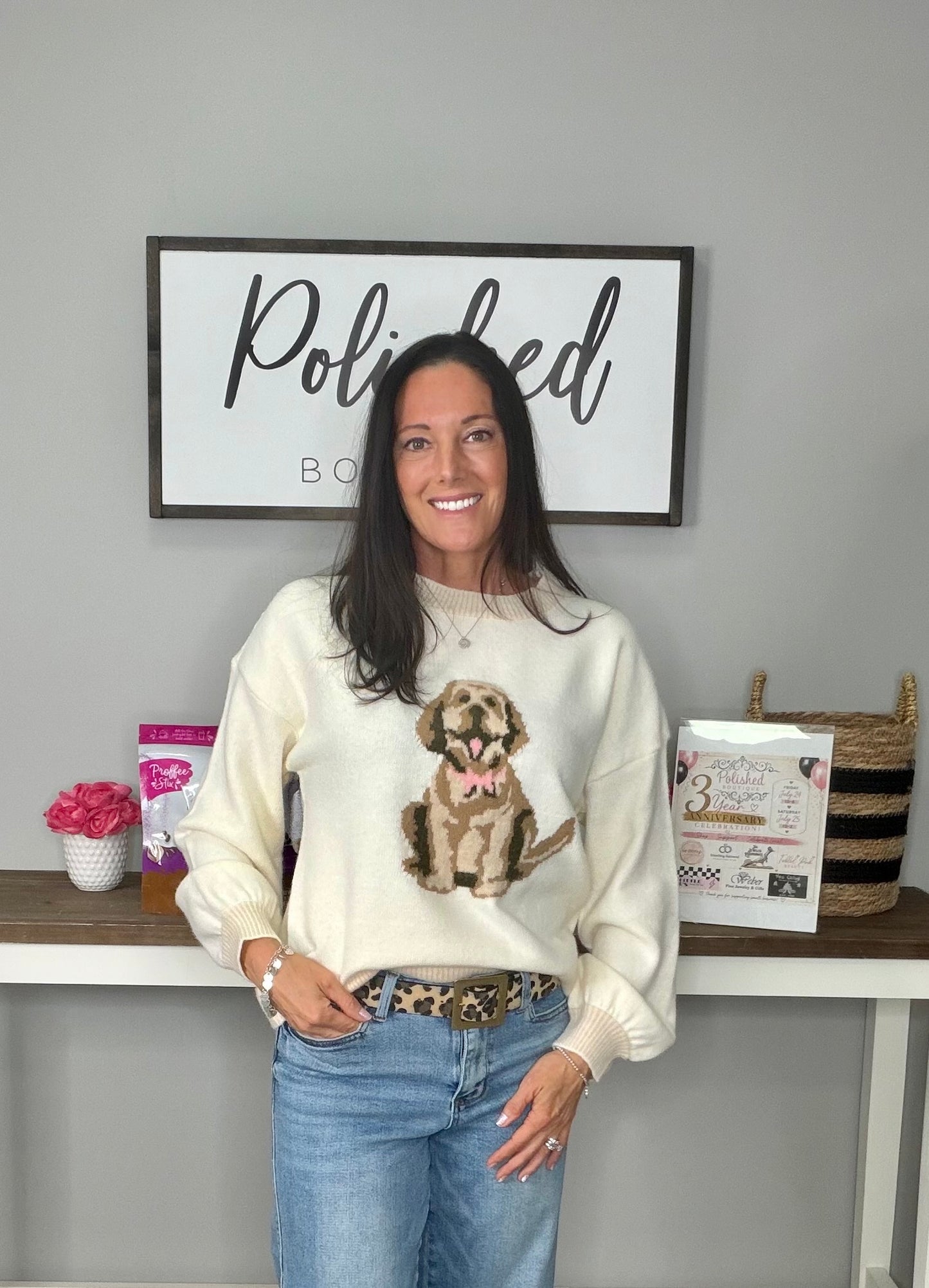 The Darling Doodle Sweater