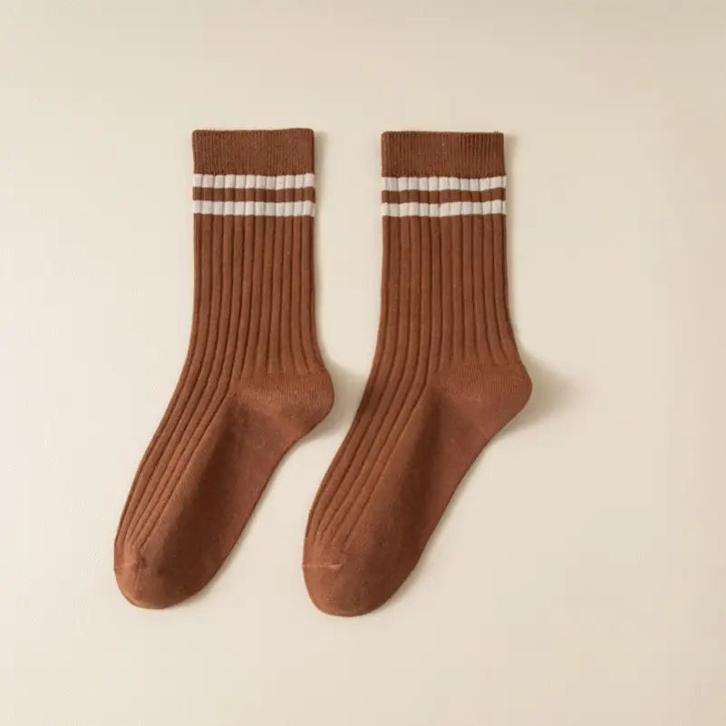 Stripe Half Crew Throwback Sock