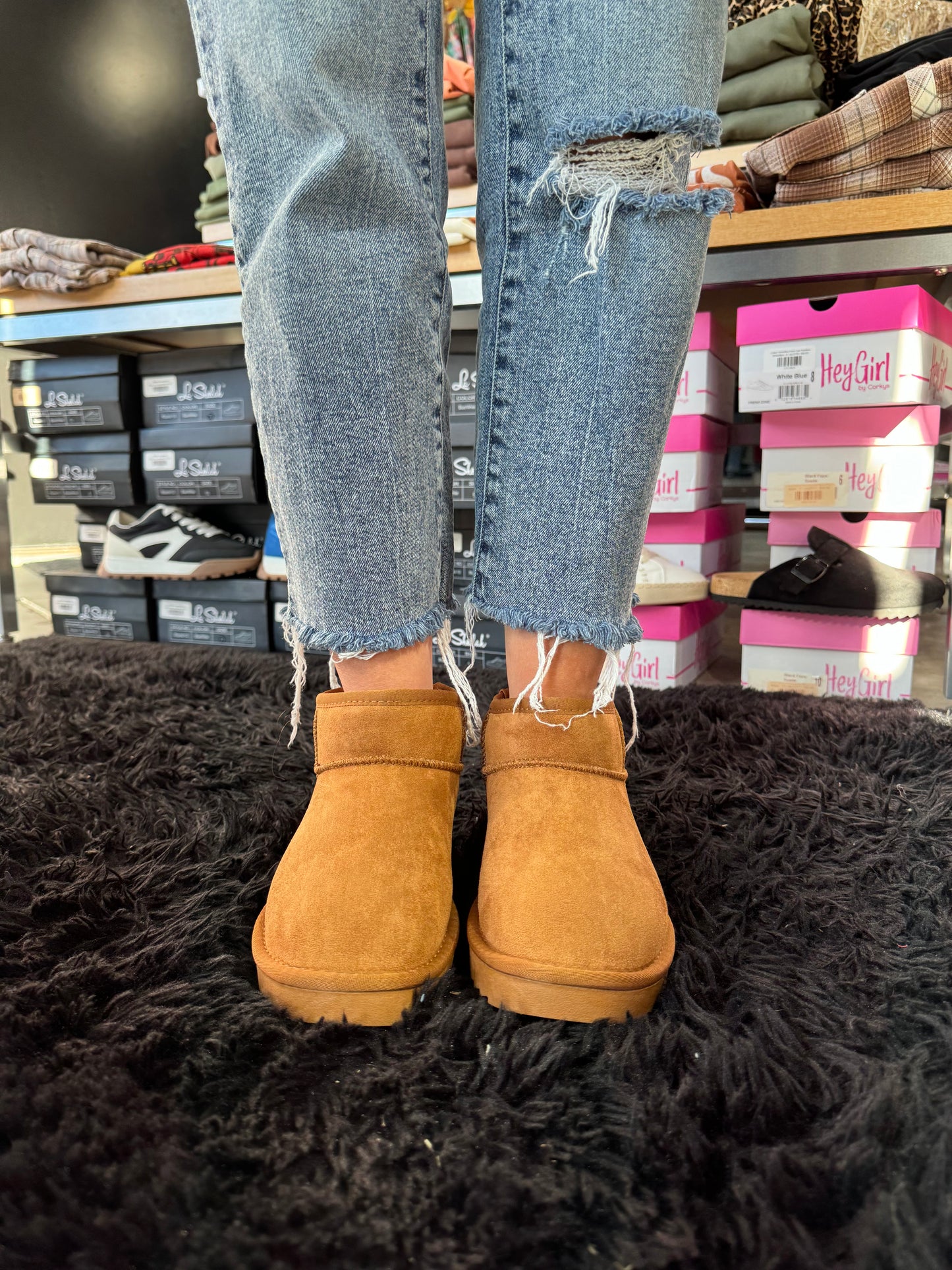 Sherpa Booties