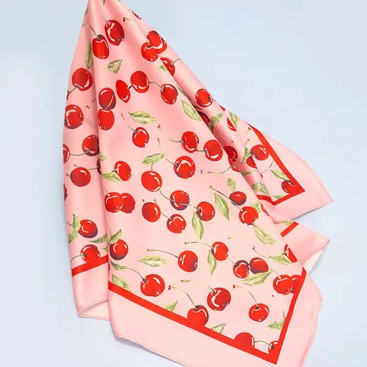 Cherry Print Scarf