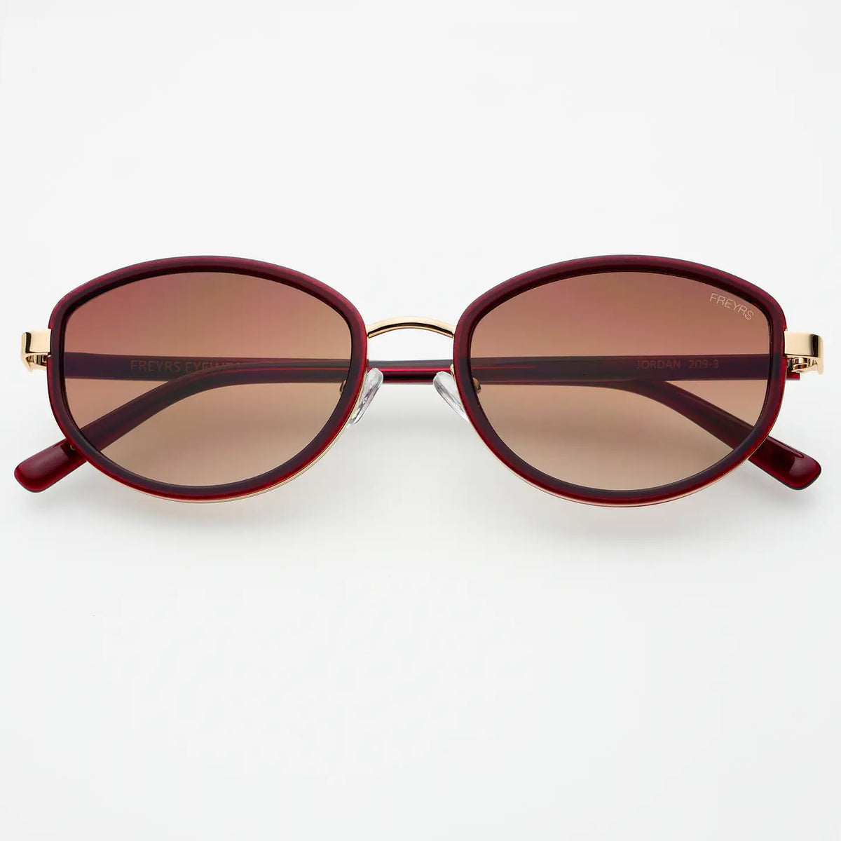 Freyrs Jordan Acetate Oval Sunglasses