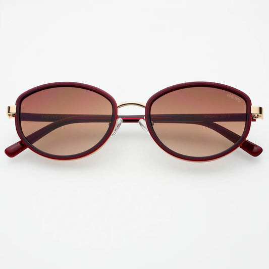 Freyrs Jordan Acetate Oval Sunglasses