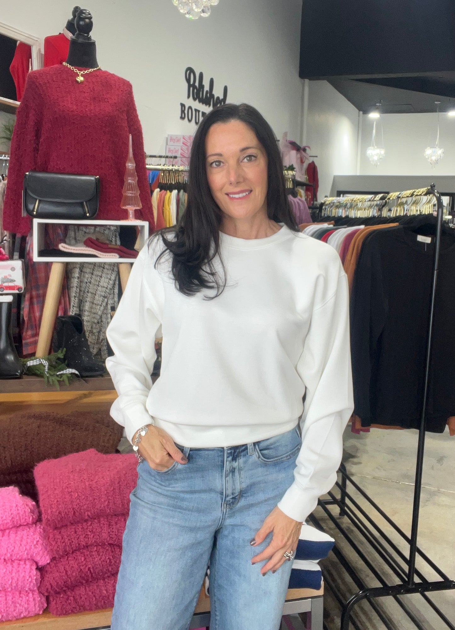 The Perfect Fit Crewneck Sweatshirt